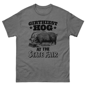 Girthiest Hog At The State Fair.