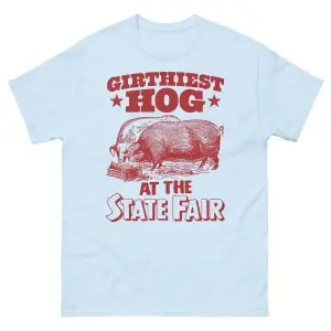 Girthiest Hog At The State Fair.