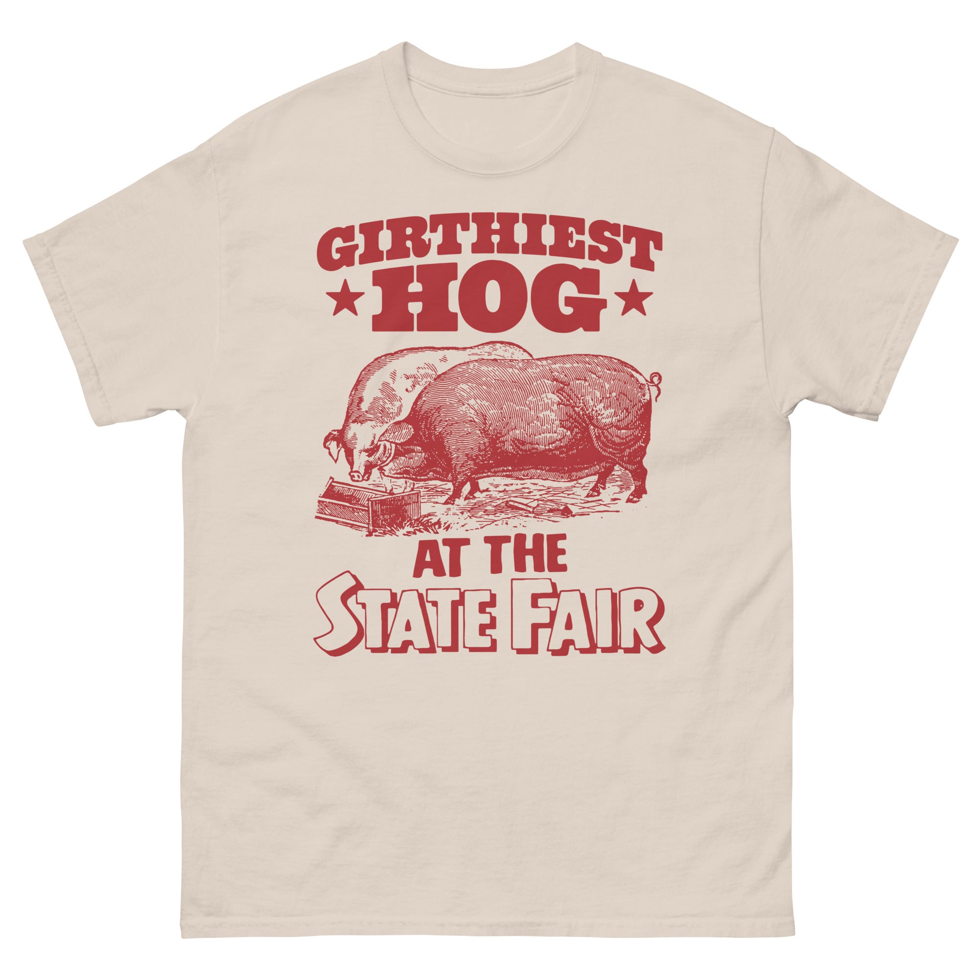 Girthiest Hog At The State Fair.