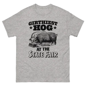 Girthiest Hog At The State Fair.