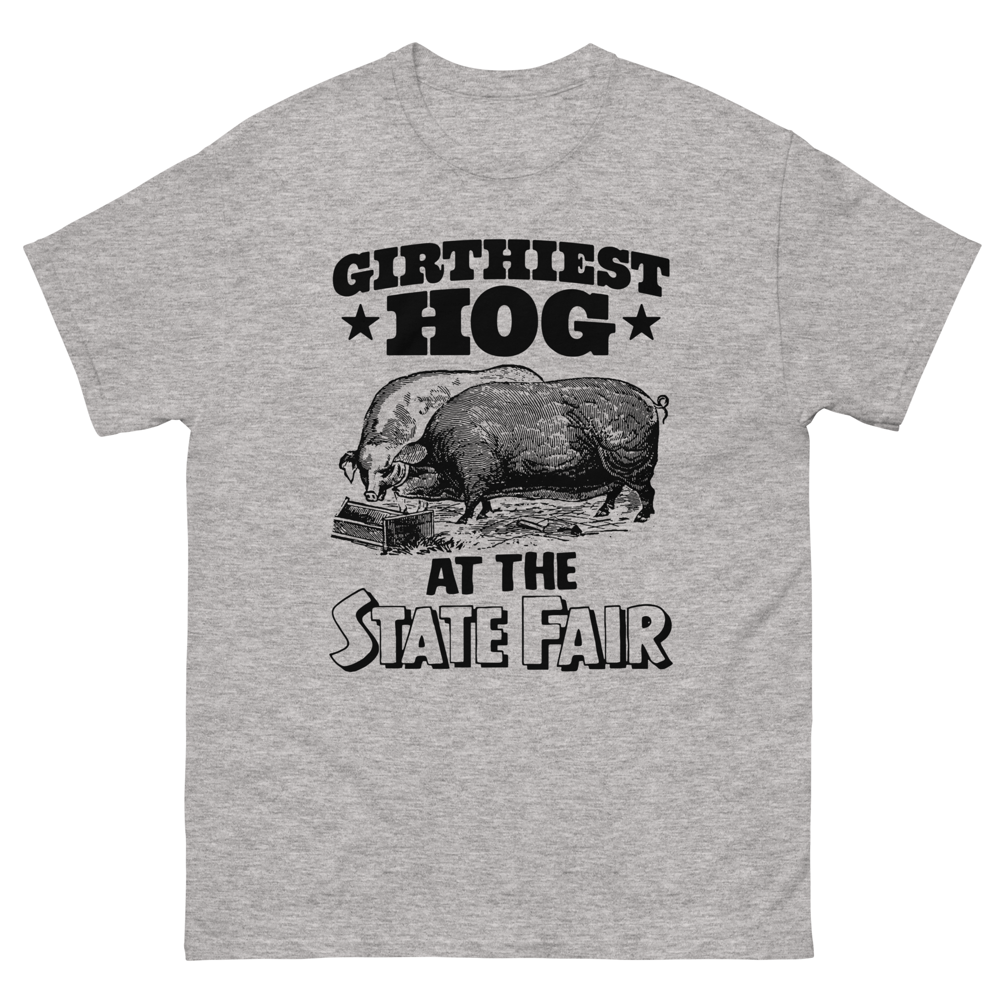 Girthiest Hog At The State Fair.