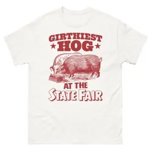 Girthiest Hog At The State Fair.