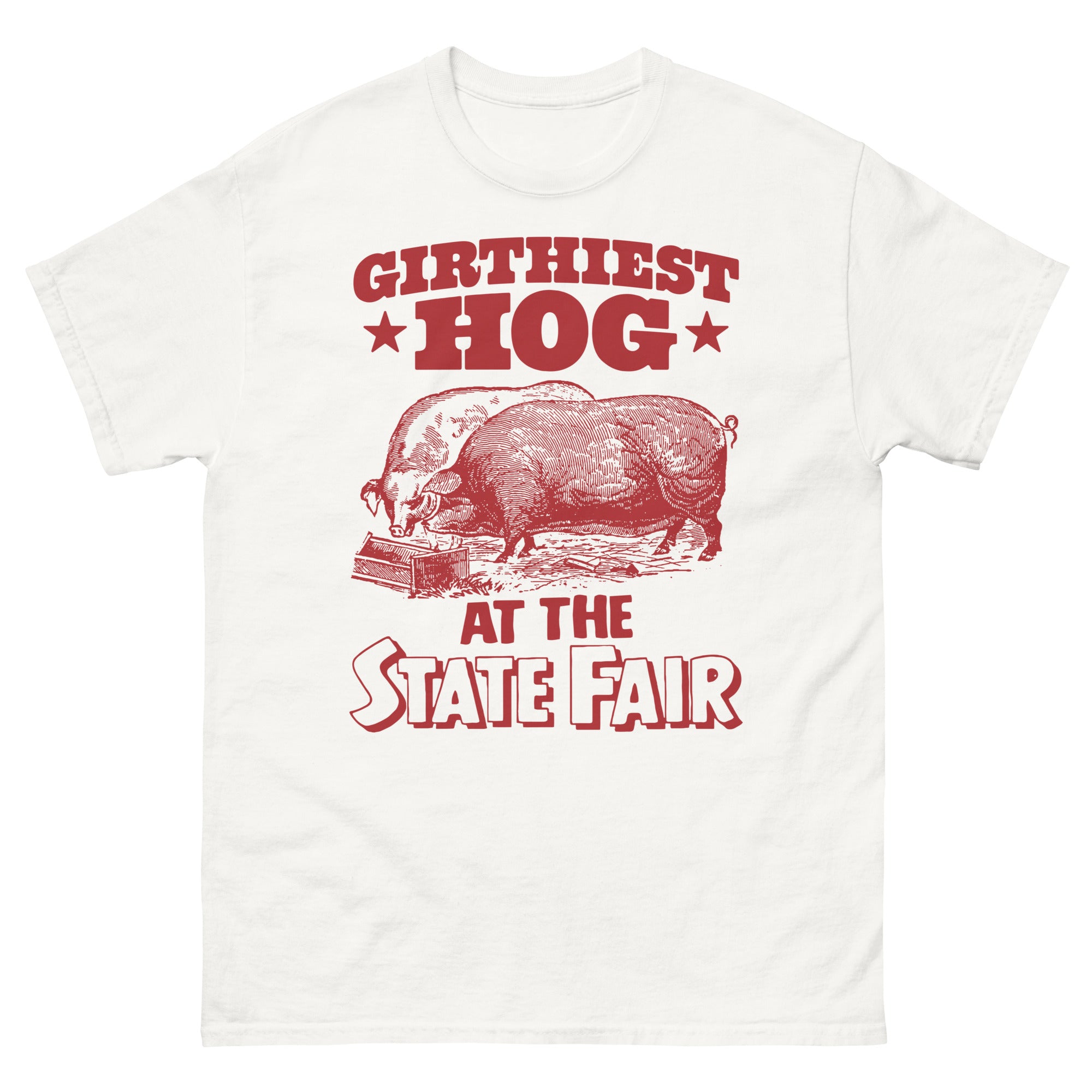 Girthiest Hog At The State Fair.