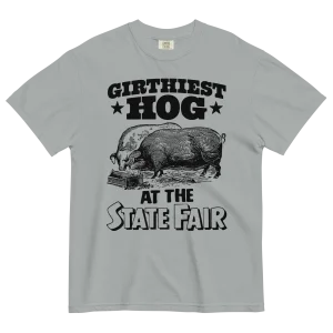 Girthiest Hog At The State Fair.
