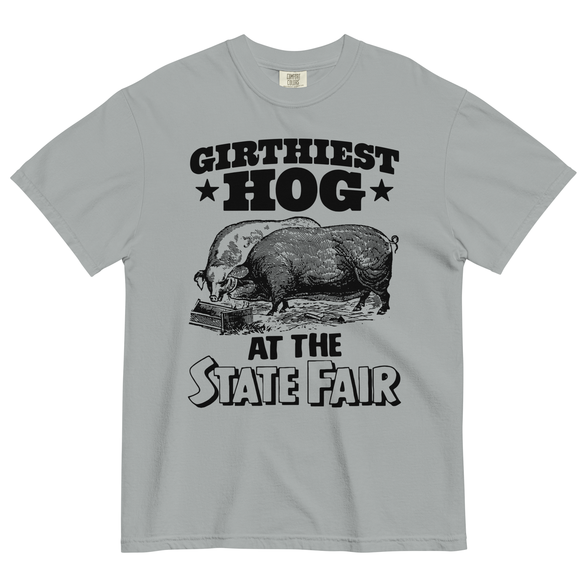 Girthiest Hog At The State Fair.