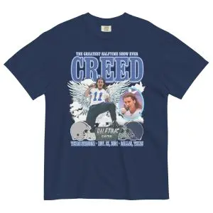 The Greatest Halftime Show Ever Creed.